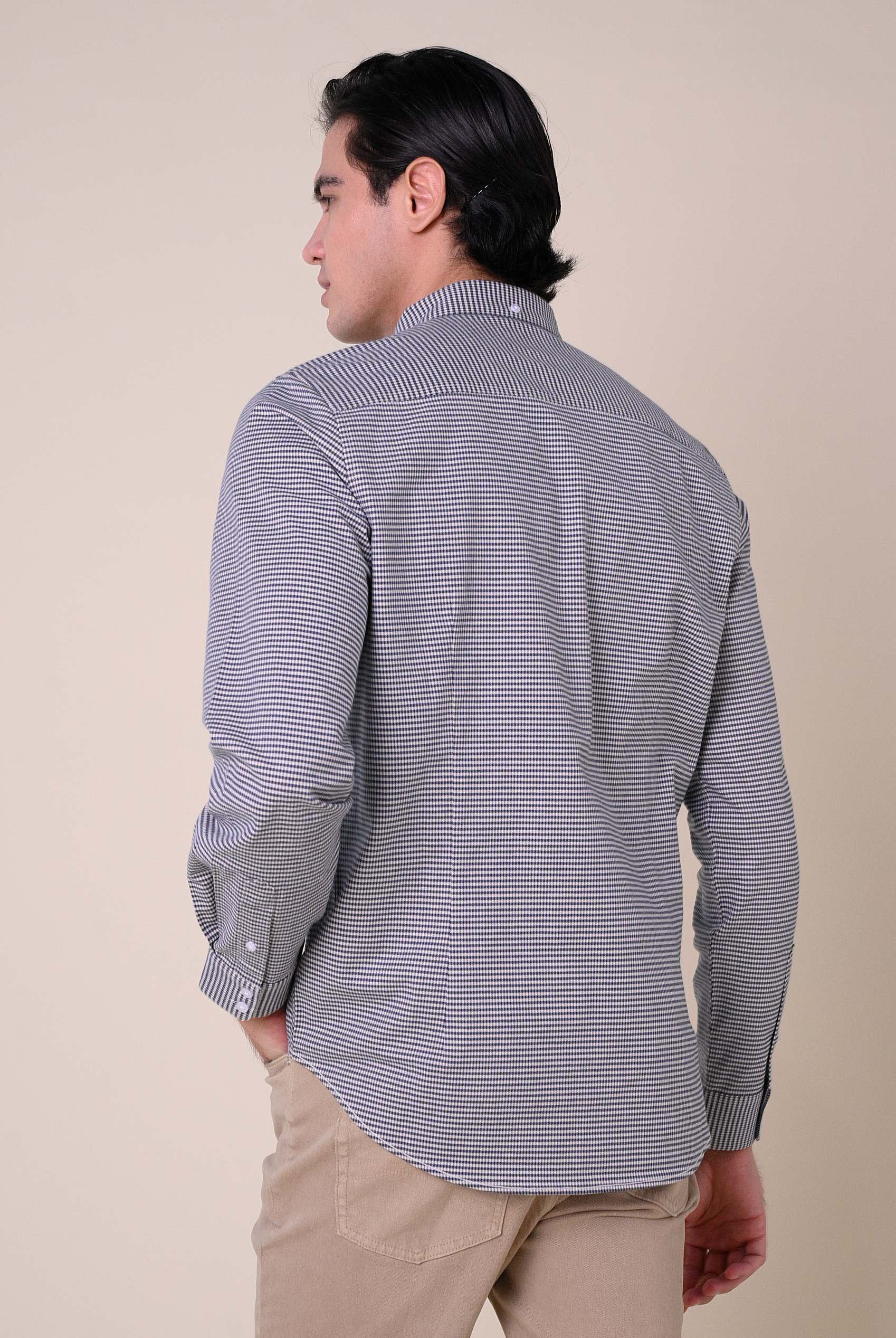 Mens Classic Regular Fit Check Shirt