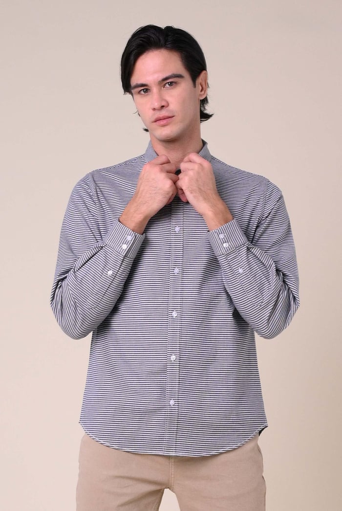 Mens Classic Regular Fit Check Shirt