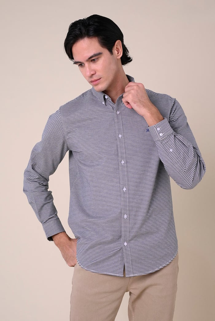 Mens Classic Regular Fit Check Shirt
