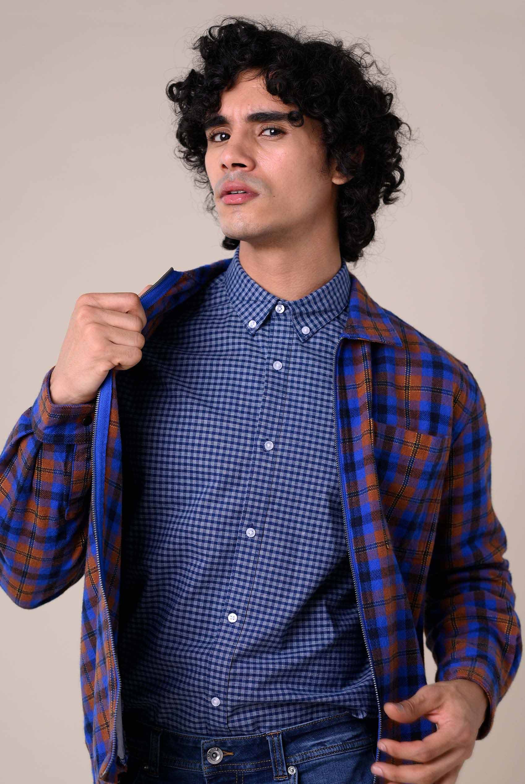 Mens Classic Regular Fit Check Shirt