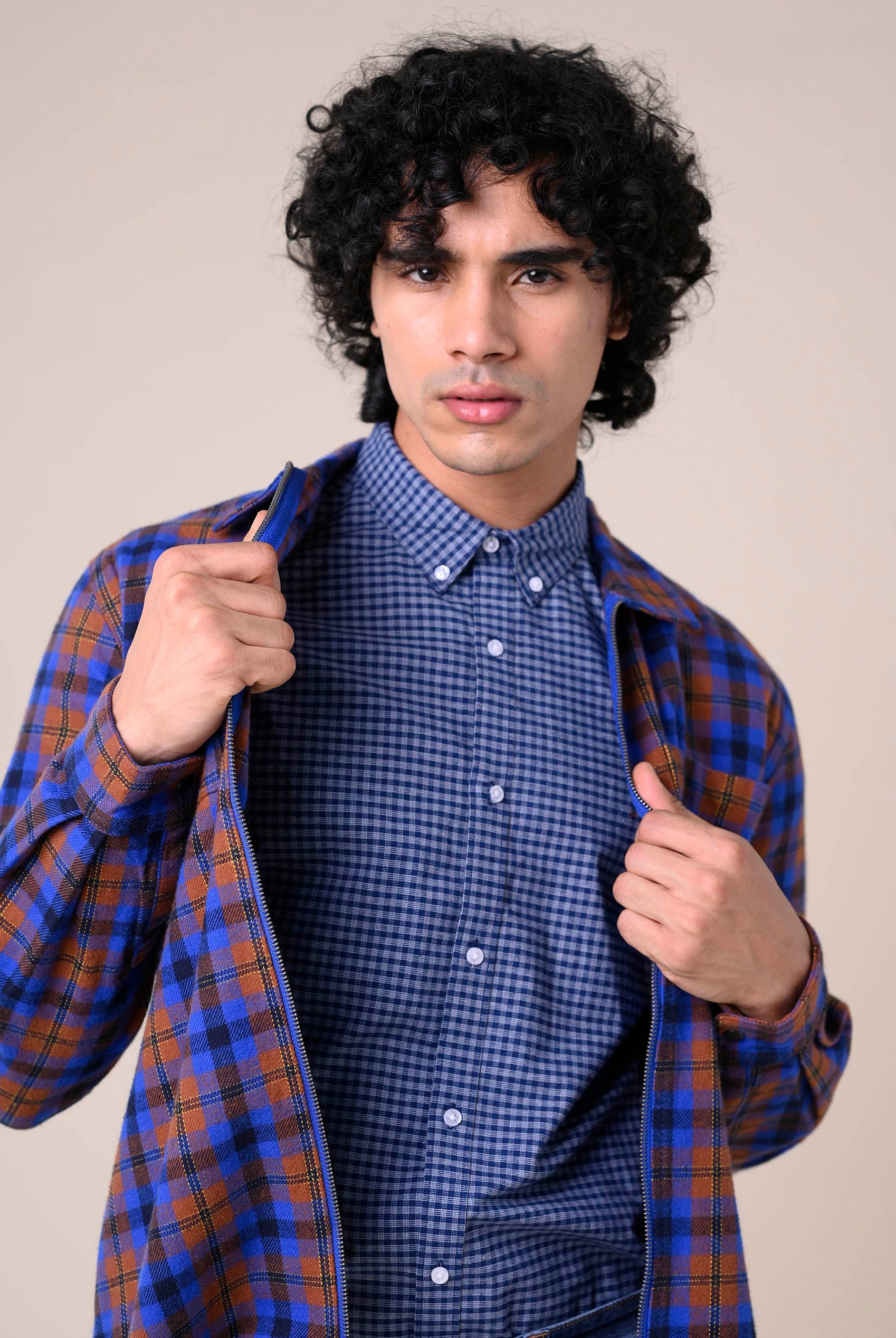 Mens Classic Regular Fit Check Shirt