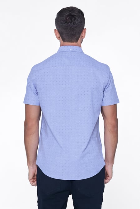 Sky Printed Short Sleeve Shirt