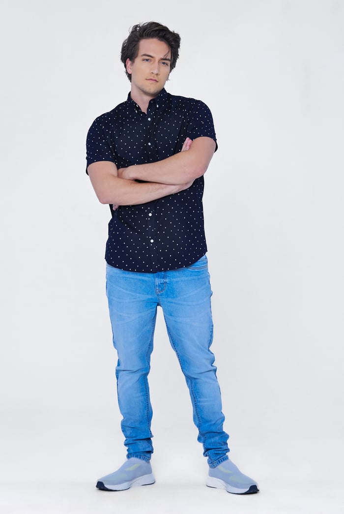 Printed Short Sleeve Shirt