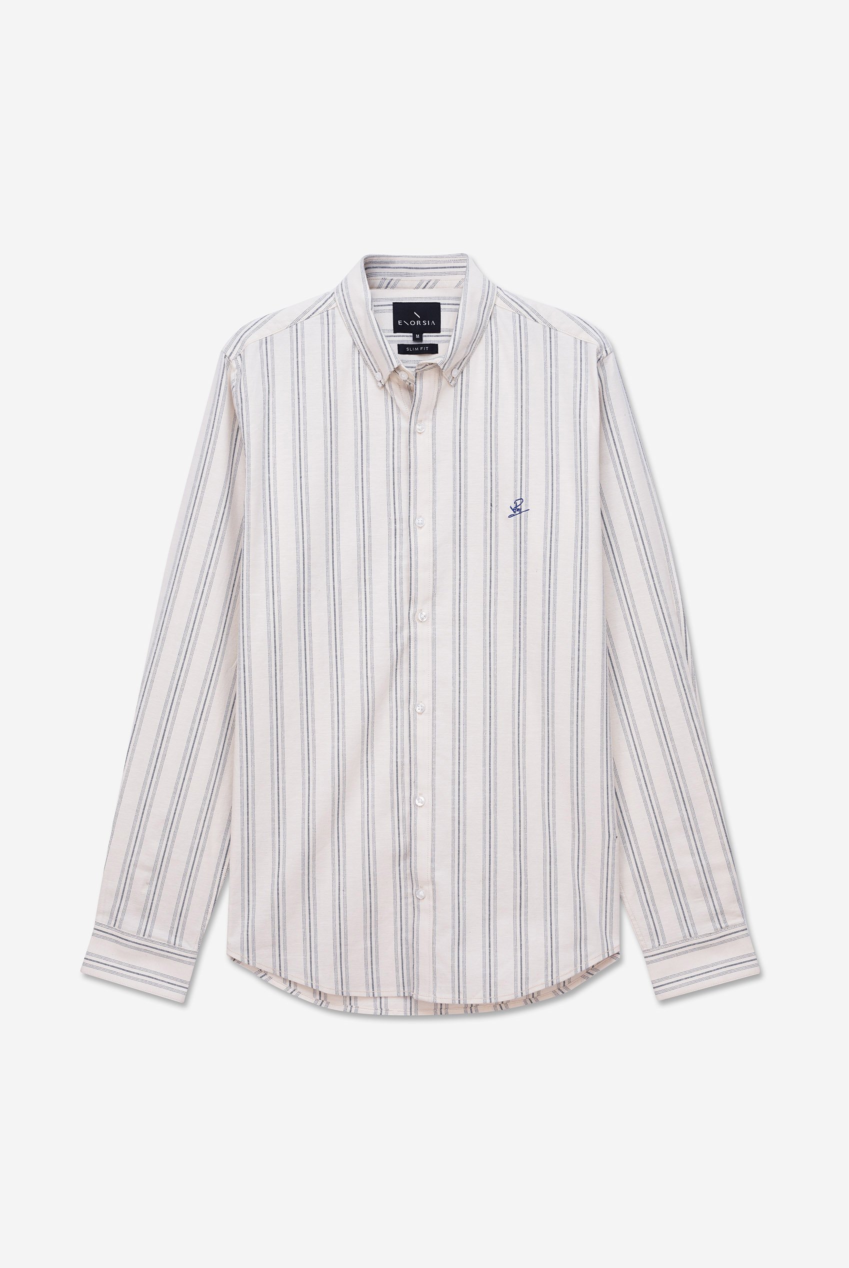 Mens Stripe Long Sleeve Shirt