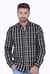 Men Button Down Collar Long Sleeve Shirt