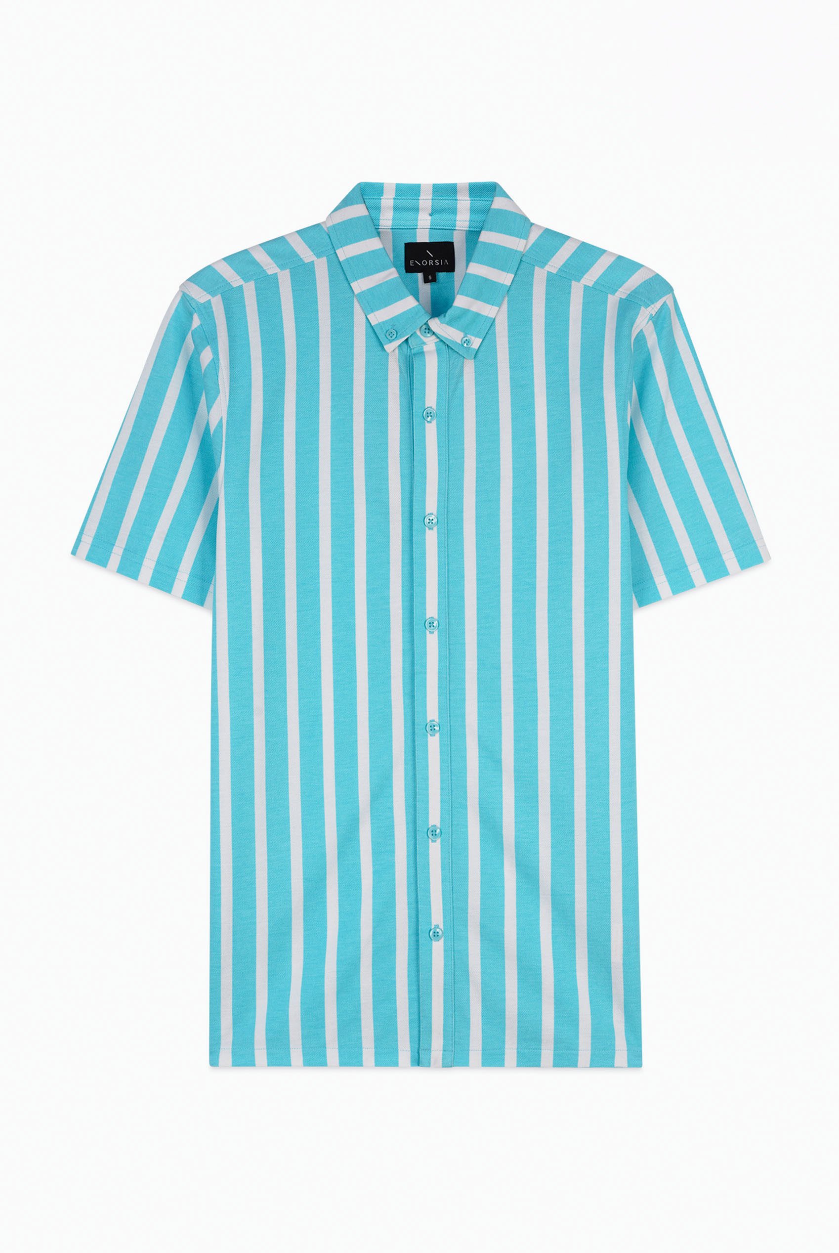 Short Sleeve Stripe Jersey Shirt
