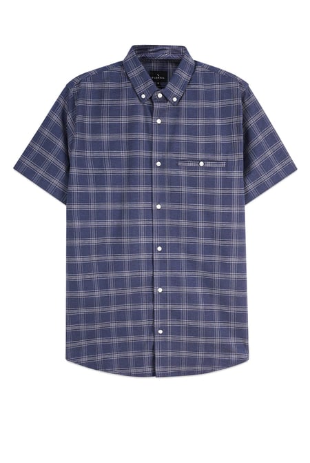 Mens Button Down SS Oxford Shirt