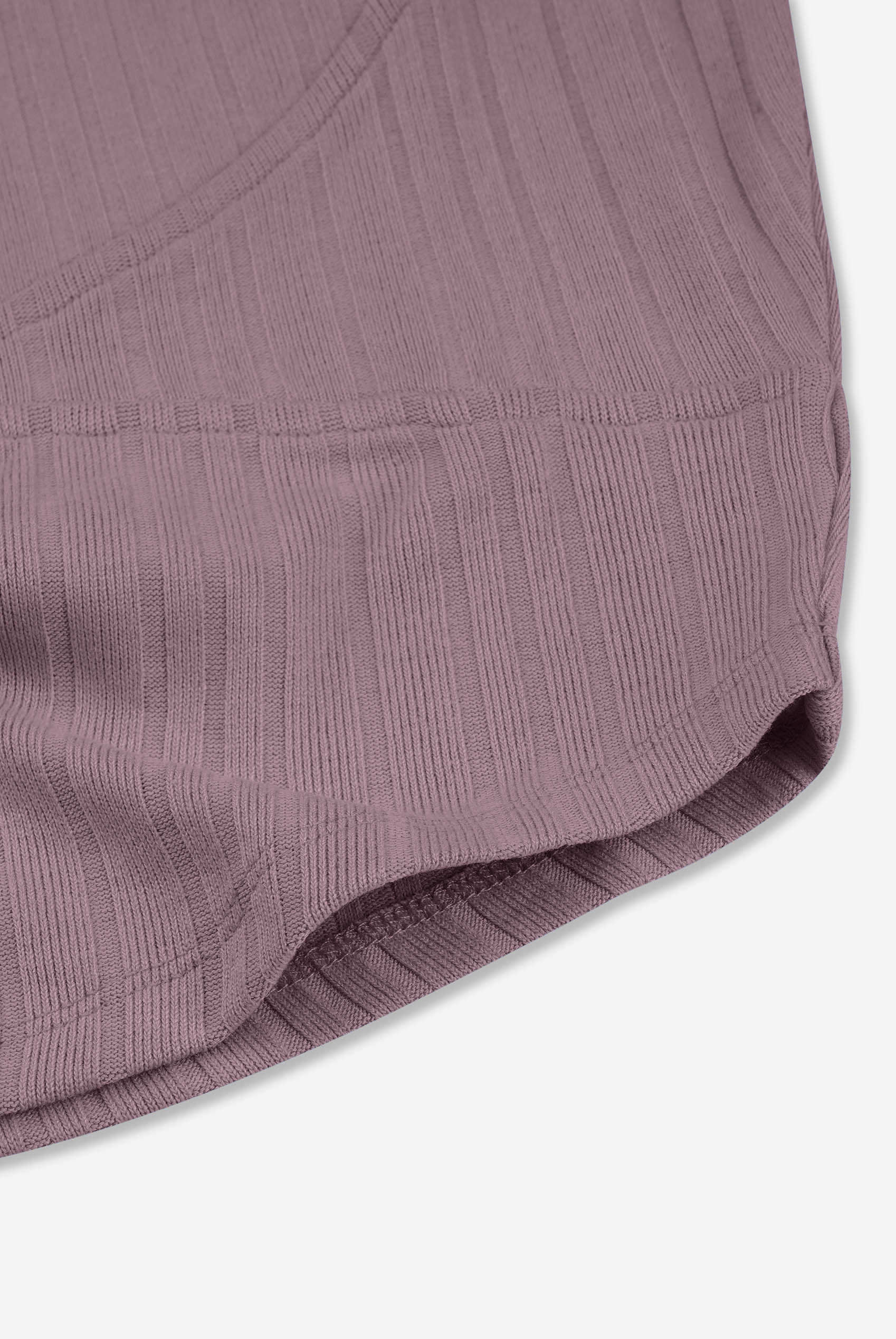 Sleeveless Curve Hem Workout Top