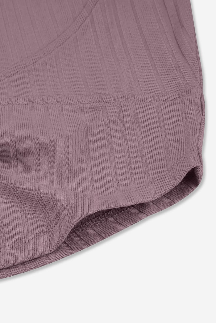 Sleeveless Curve Hem Workout Top