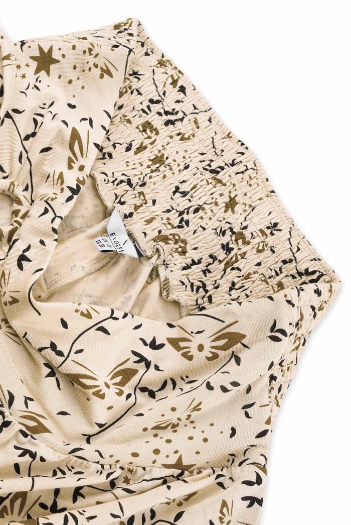 Womens Printed Wide Leg Cropped Trousers