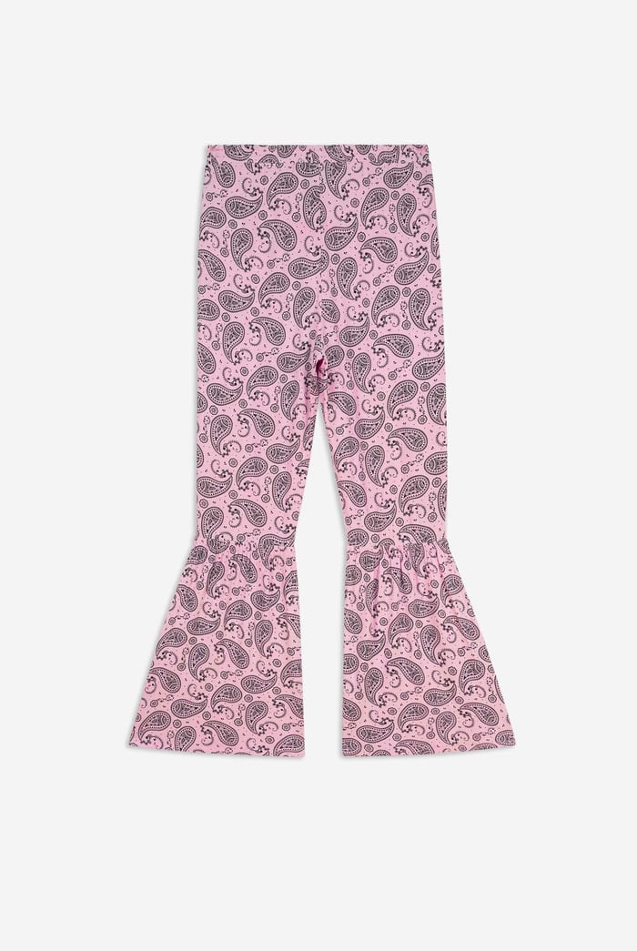 Paisley Printed Flared Sharara Pant
