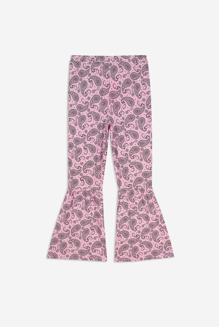 Paisley Printed Flared Sharara Pant