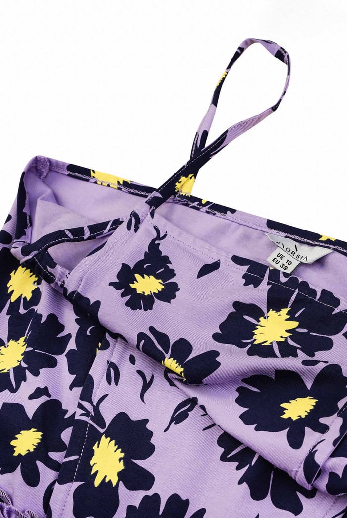 Smocked Waist Floral Printed Jumpsuit