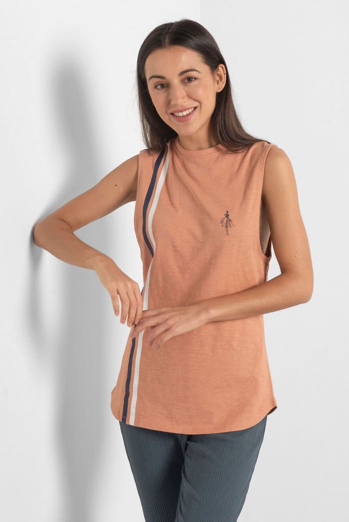 Stripes Active Training Tank Top