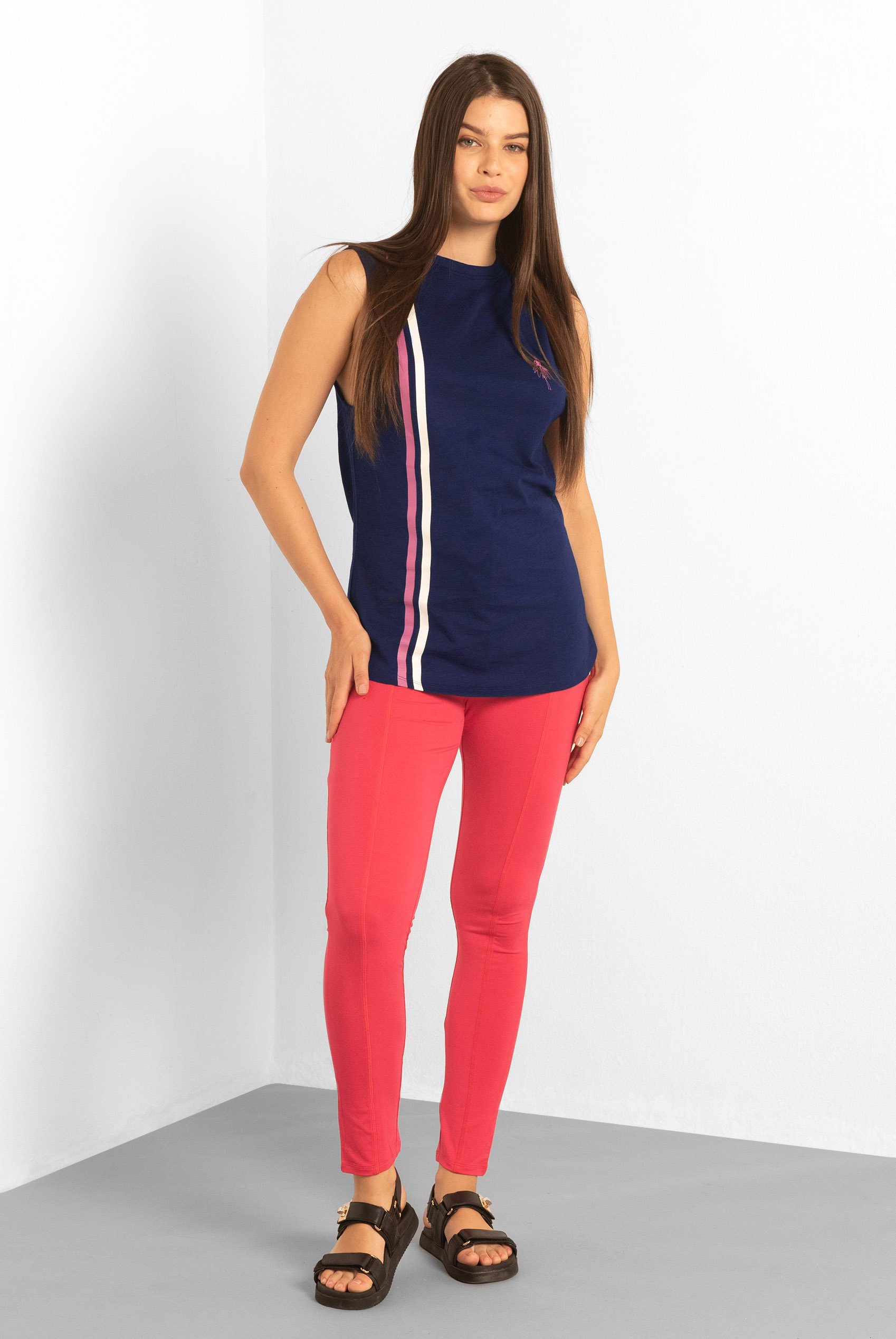 Stripes Active Training Tank Top