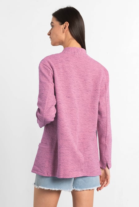 Womens Slim Fit Knit Jacket
