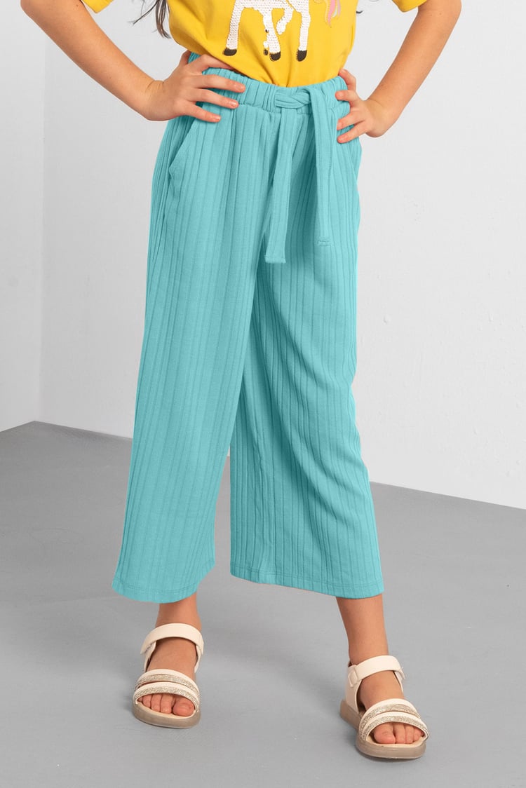 Flared Textured Rib Trouser (2/3yrs - 8/9yrs)