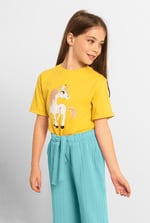 Flared Textured Rib Trouser (2/3yrs - 8/9yrs)