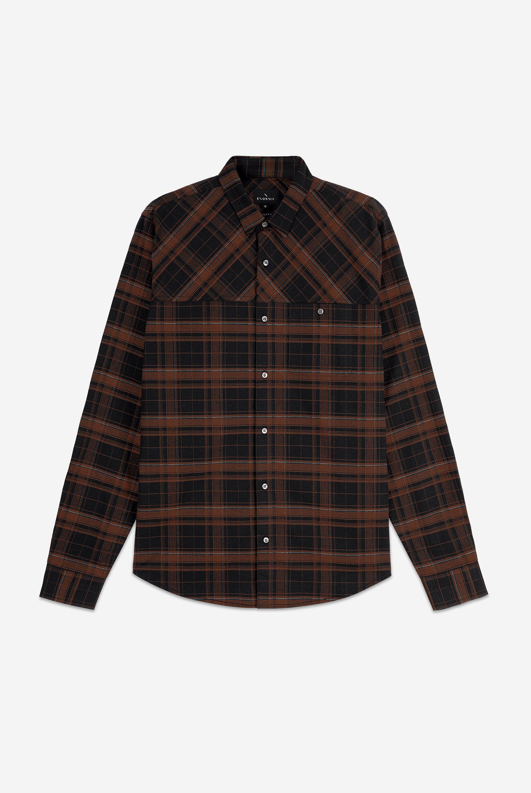 Mens Front Yoke LS Oxford Shirt