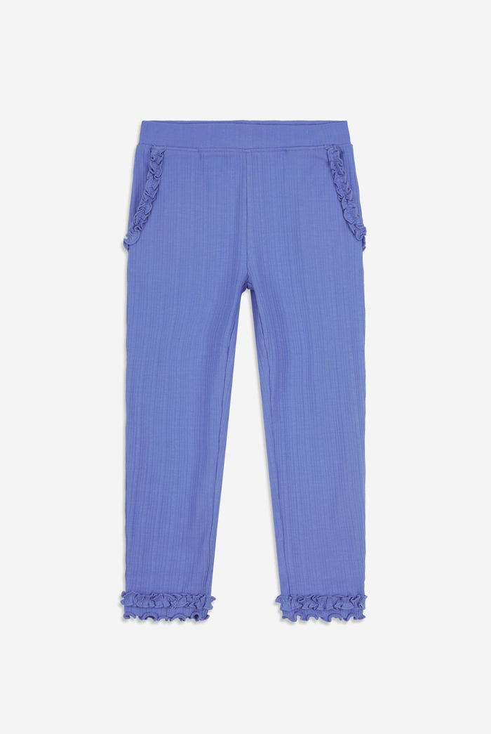 Frills Detailing Hem Leggings (2/3yrs - 8/9yrs)