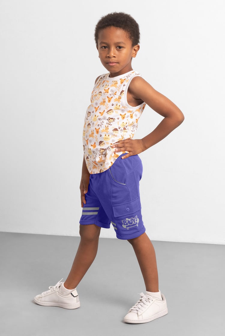 Smart Jersey Cargo Shorts (3yrs-9yrs)