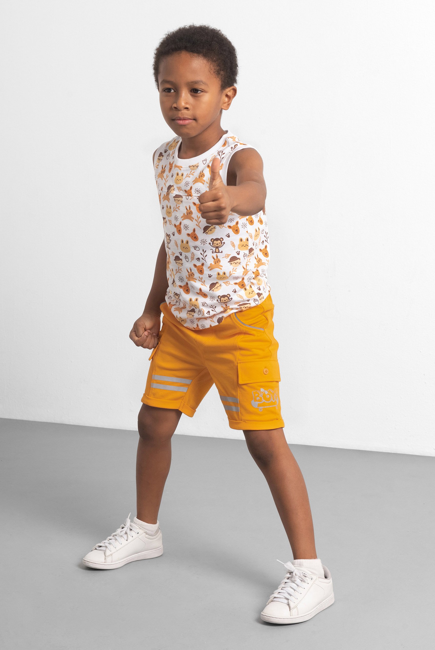 Smart Jersey Cargo Shorts (3yrs-9yrs)