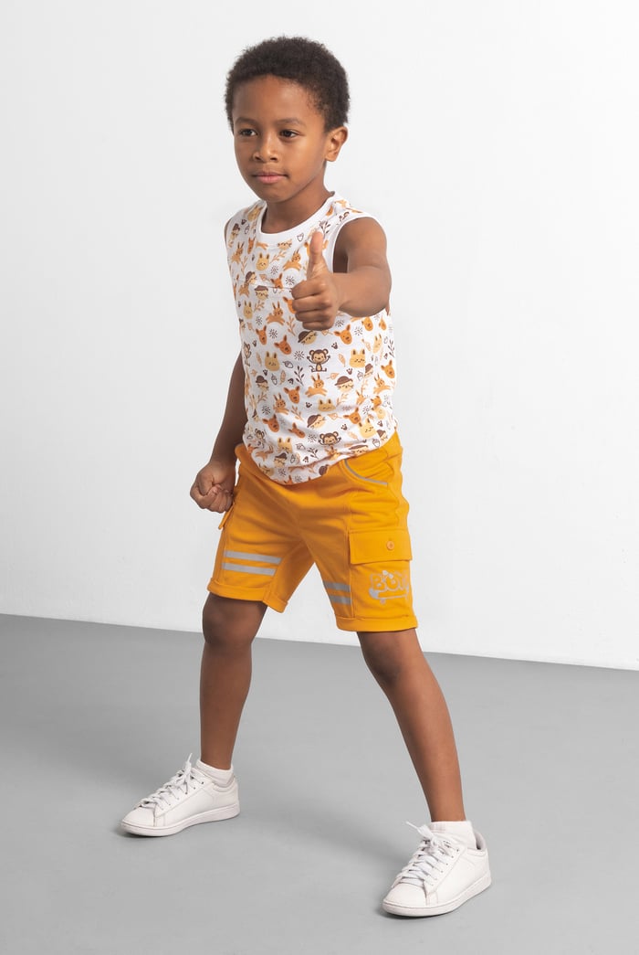 Smart Jersey Cargo Shorts (3yrs-9yrs)