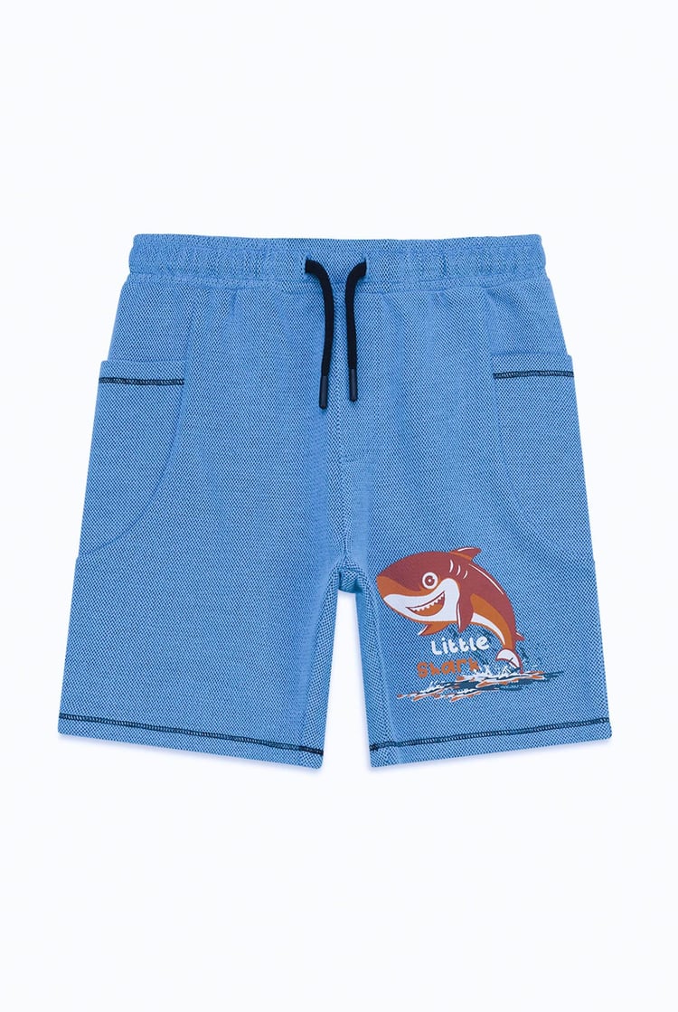 Little Sharks Printed Shorts (6yrs-11yrs)