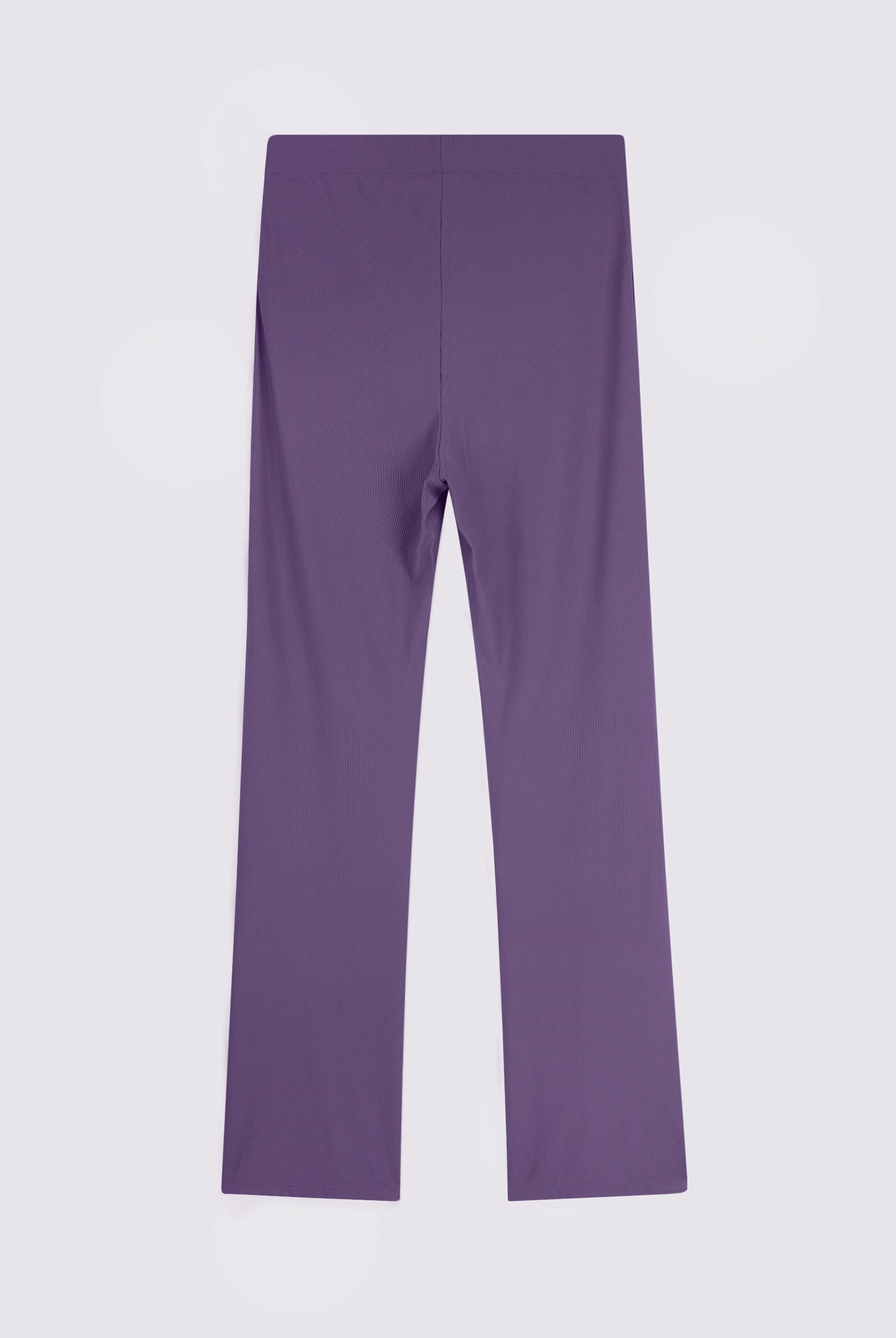 Women's Supper Stretch Zip Details Flare Leggings