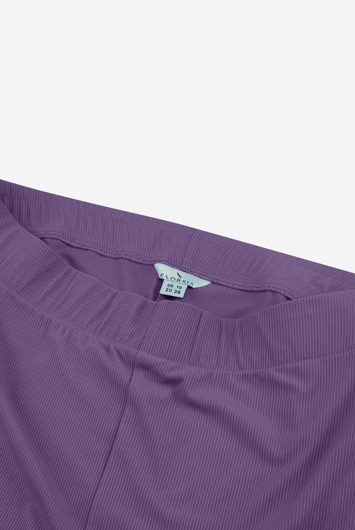 Women's Supper Stretch Zip Details Flare Leggings