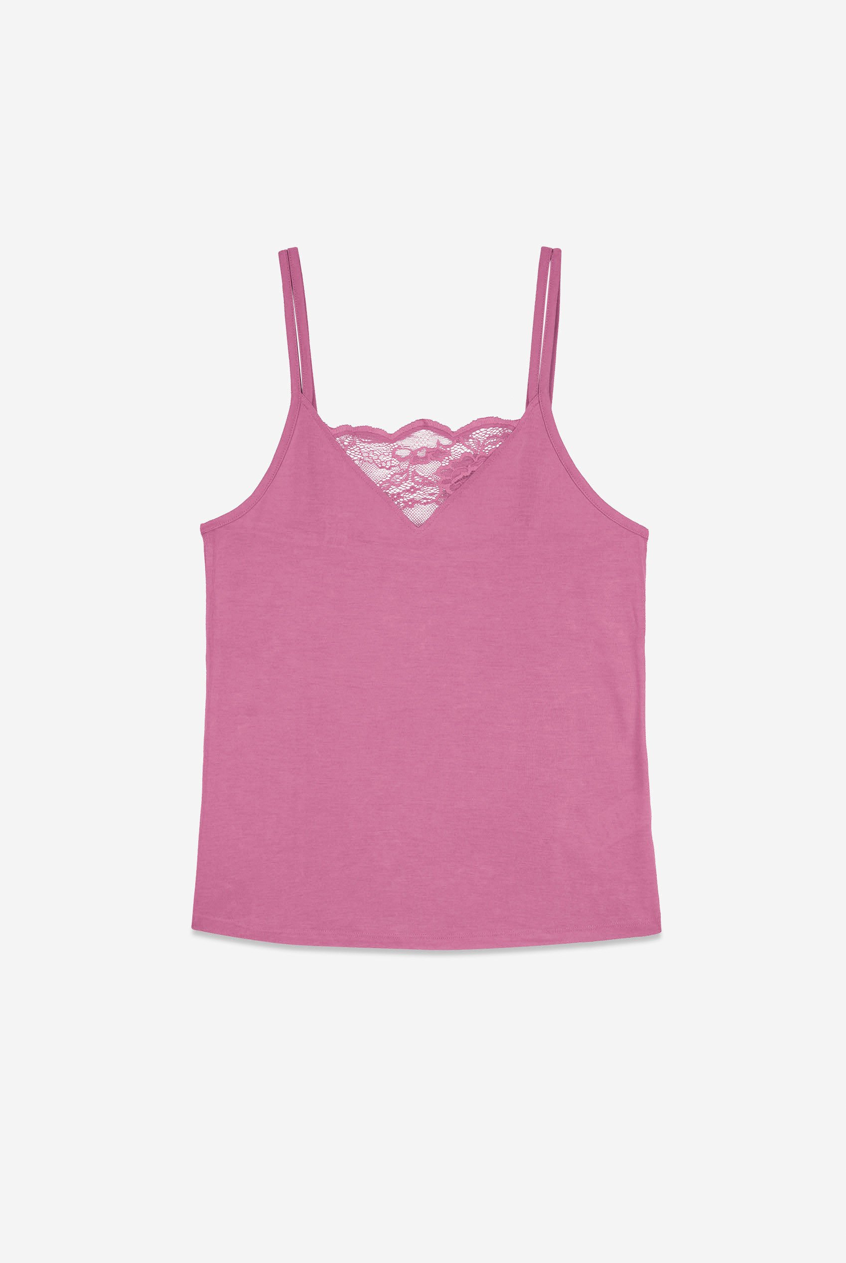 Shoulder Straps Lace Up Cami Set