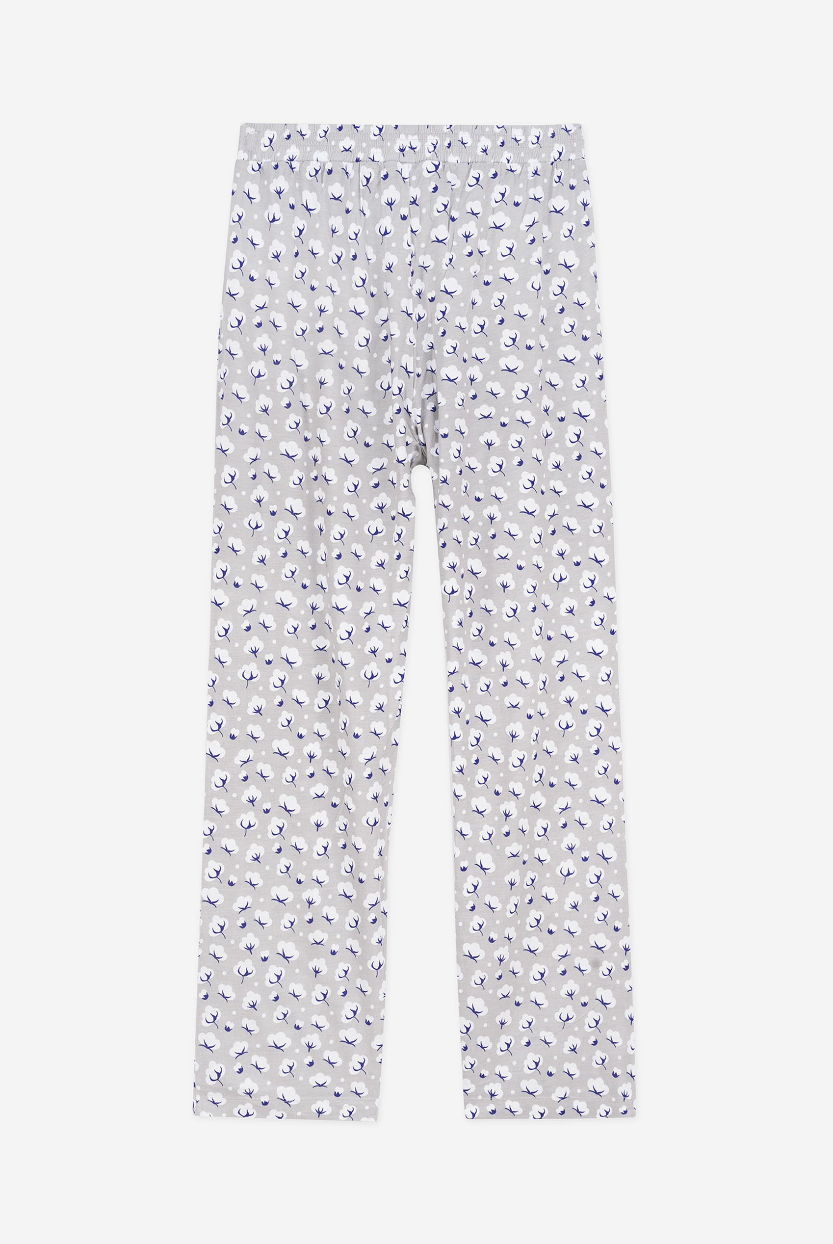 Short Ruffle Sleeve Cotton Printed Pyjamas Set