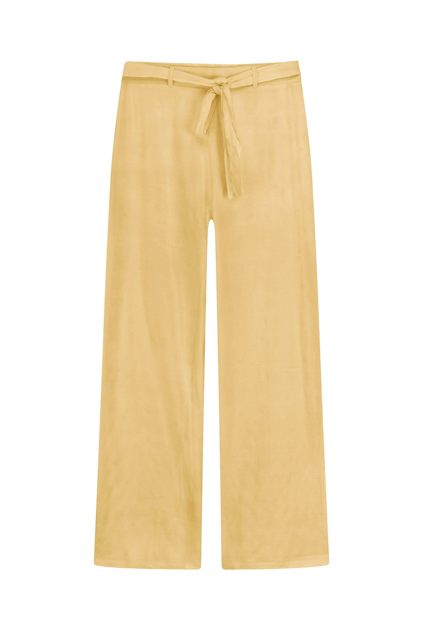 Wide Trouser And Crop Blouson Sleeve Top Set