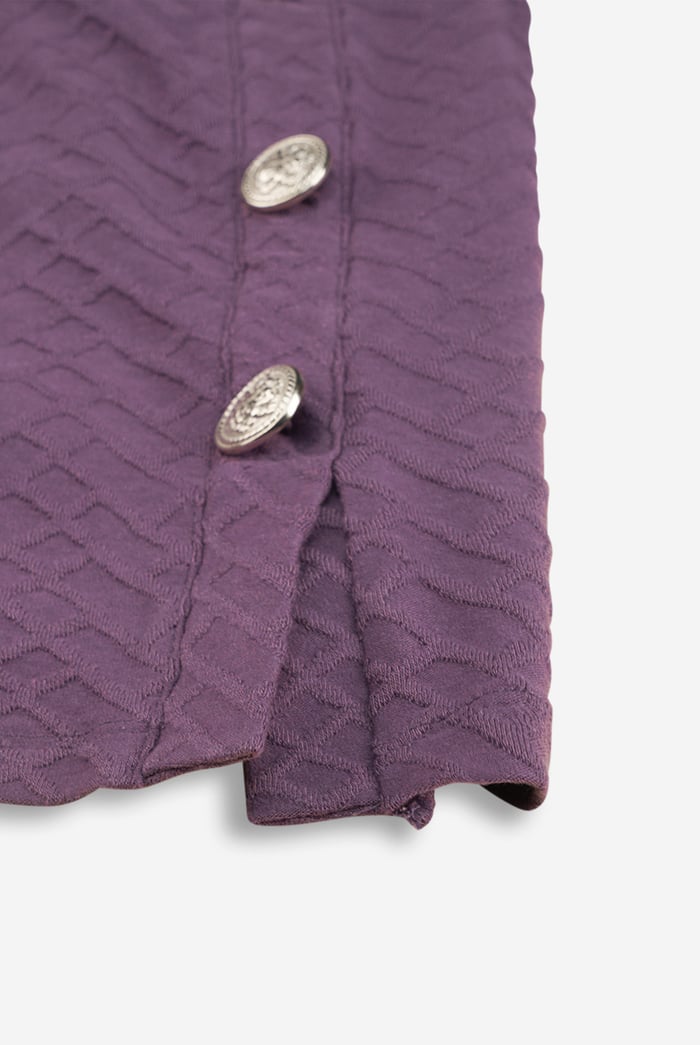 Womens Sleeveless Button Detail Mini Dress