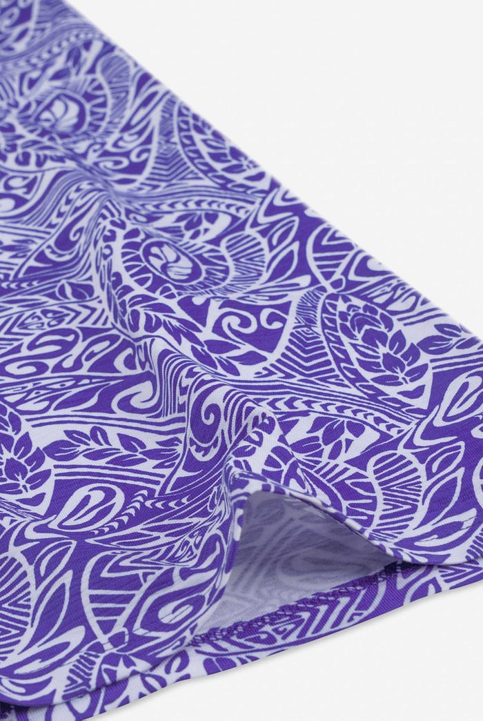 Womens Paisley Printed Wide Leg Trouser