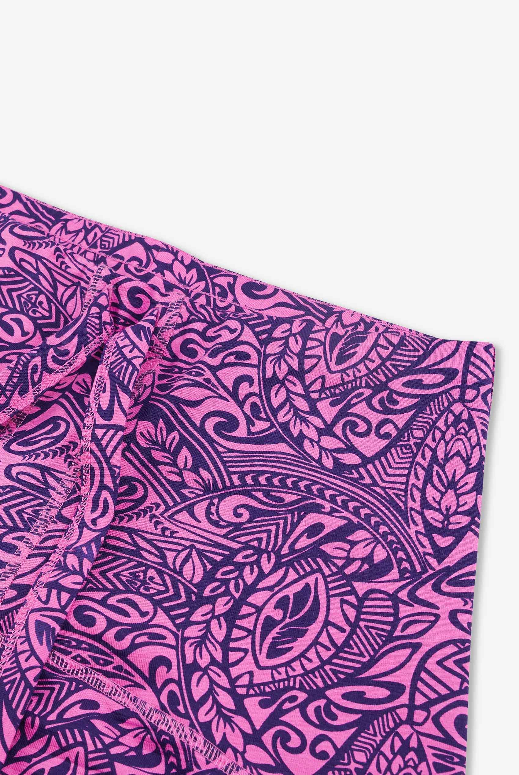 Womens Paisley Printed Wide Leg Trouser