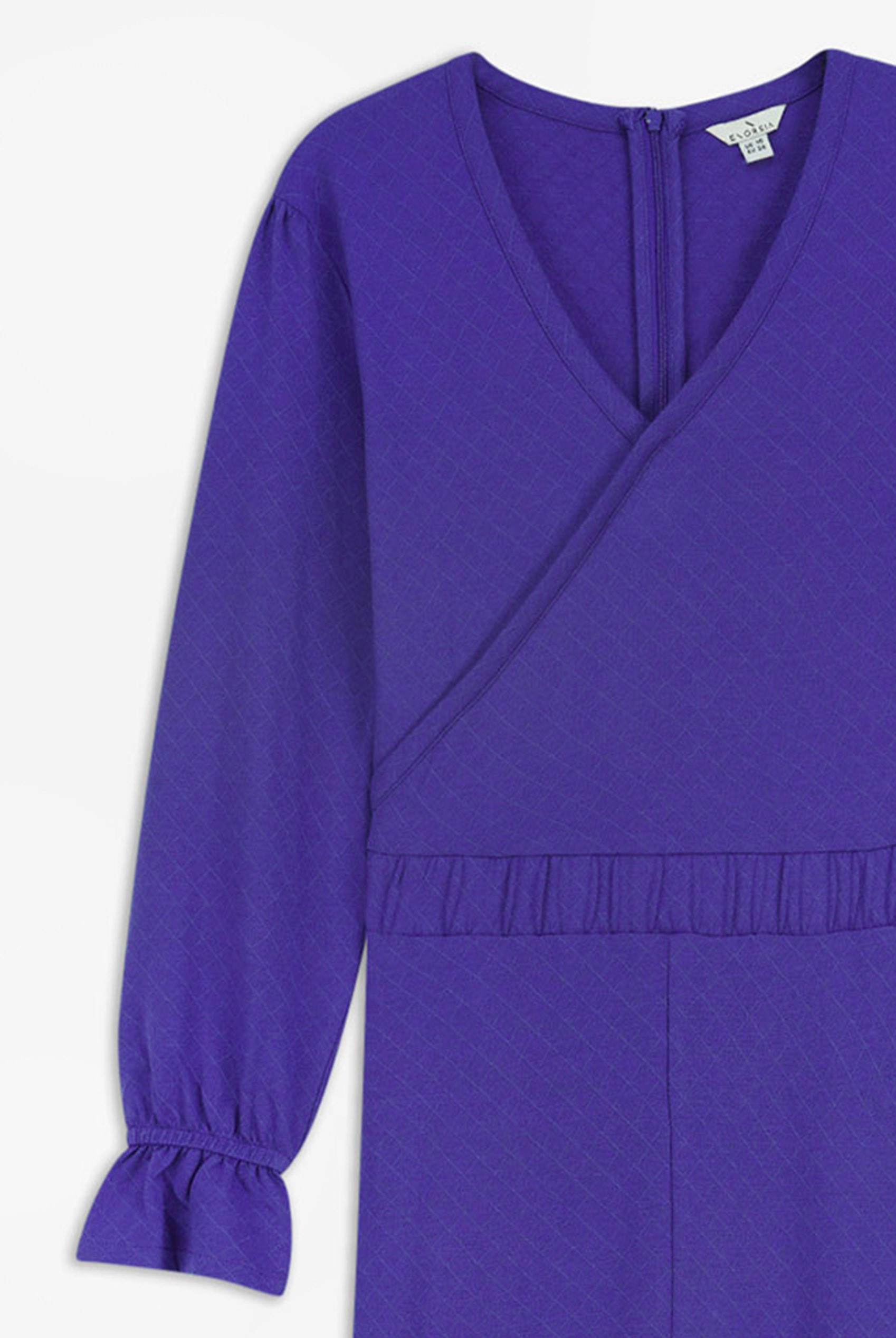 Women Long Sleeve Wrap Jumpsuit