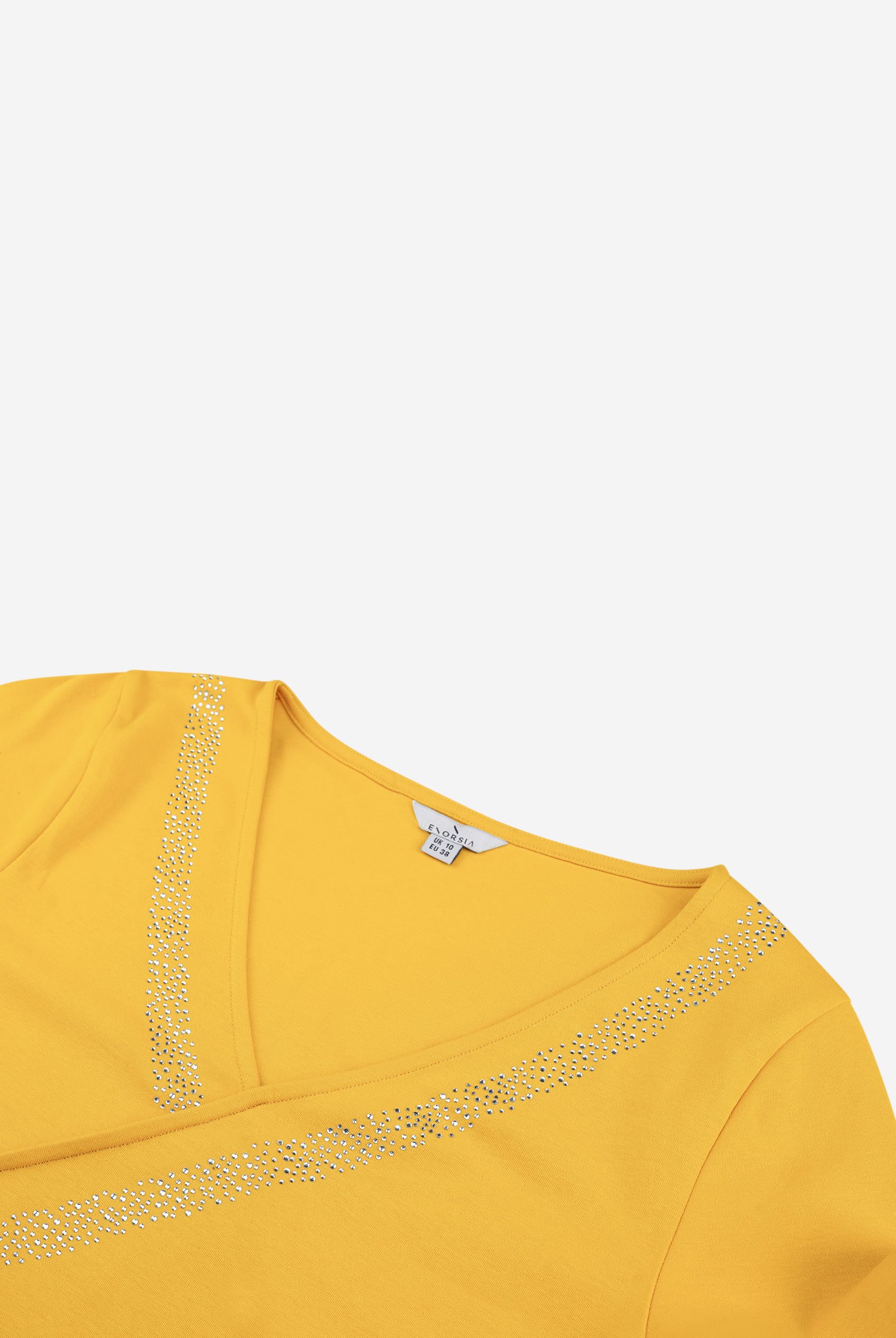 Womens Full Sleeve Embroidered Wrap Dress
