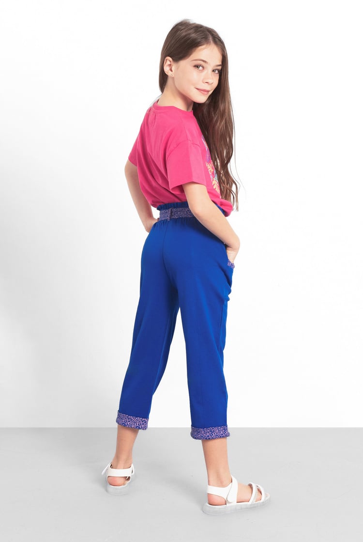 Trouser With Cut & Sew Panel  (5/6yrs-10/11yrs)