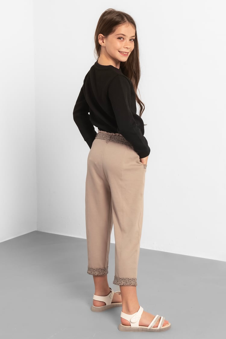 Trouser With Cut & Sew Panel  (5/6yrs-10/11yrs)