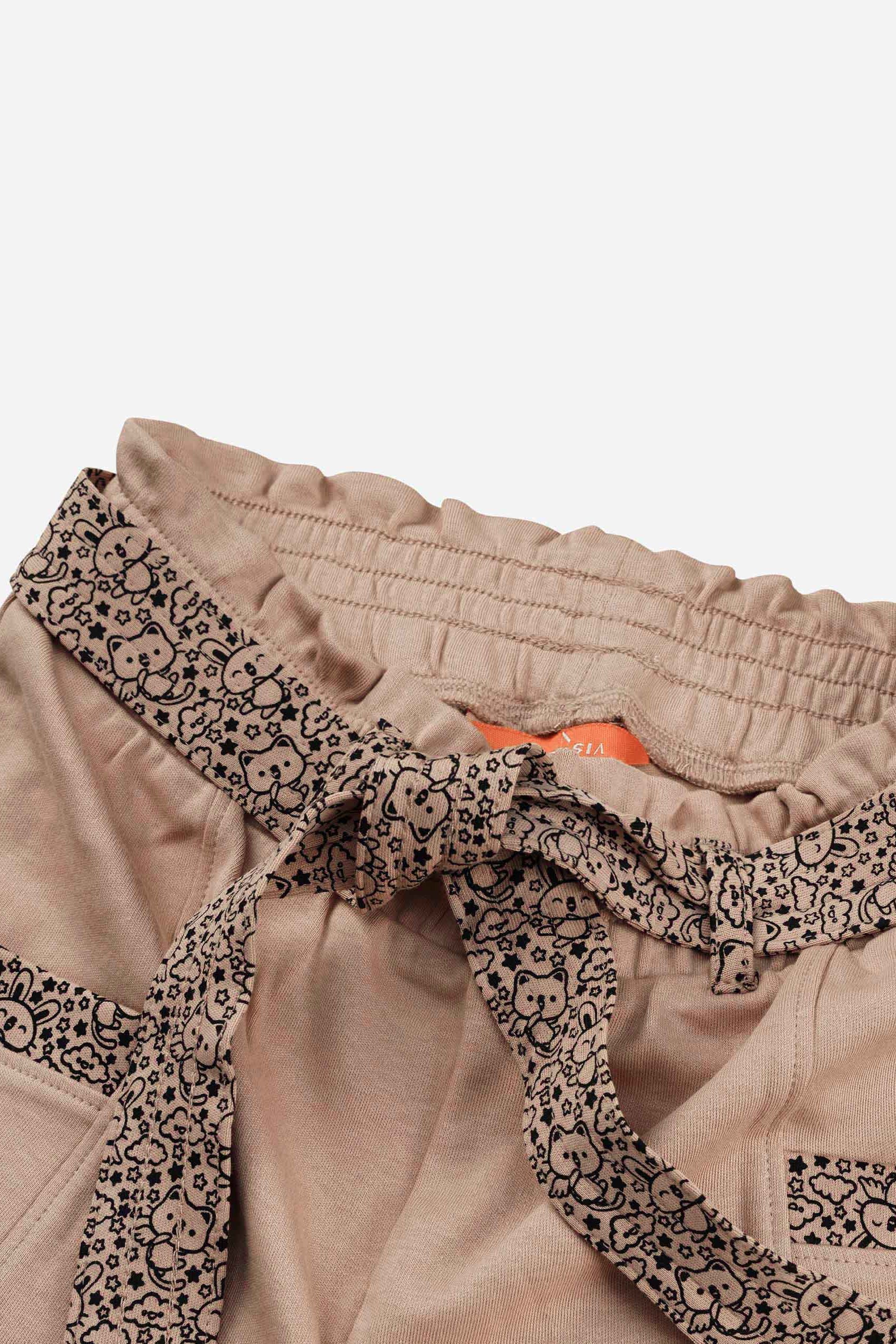 Trouser With Cut & Sew Panel  (5/6yrs-10/11yrs)