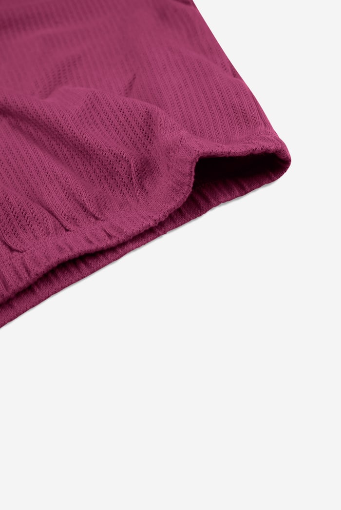 Women Knot Details V-Neck Bell Sleeve Top