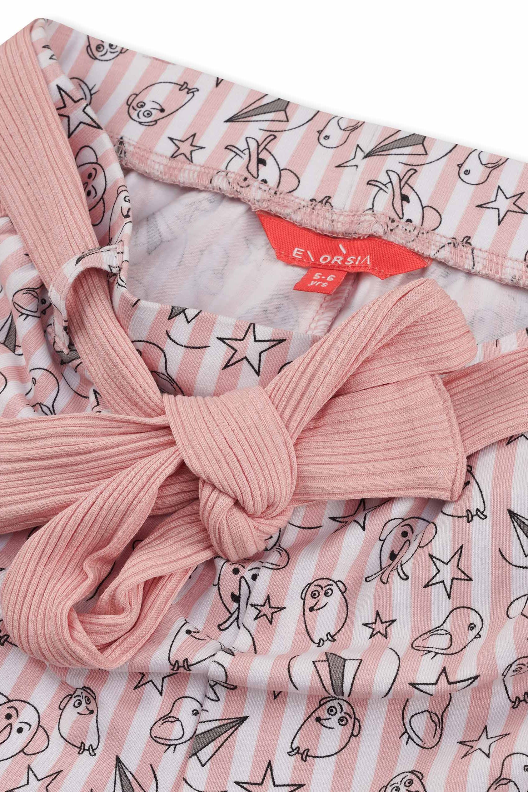 One Shoulder Top & Bottom Set(2/3yrs-8/9yrs)