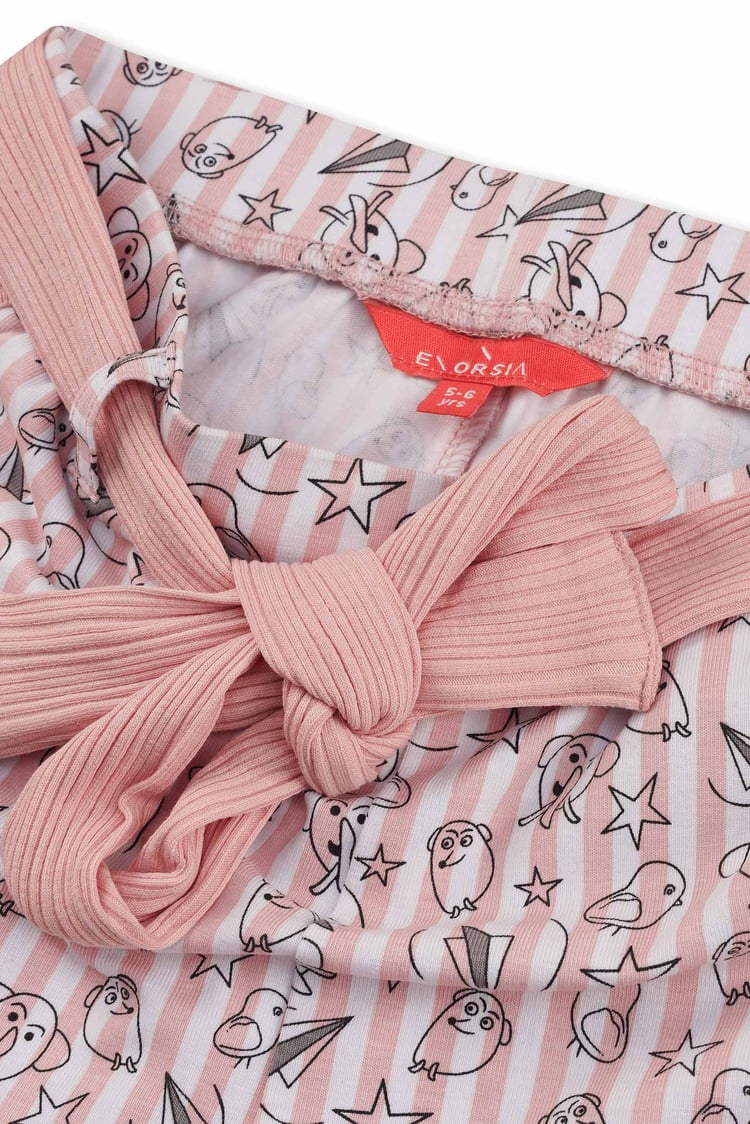 One Shoulder Top & Bottom Set(2/3yrs-8/9yrs)