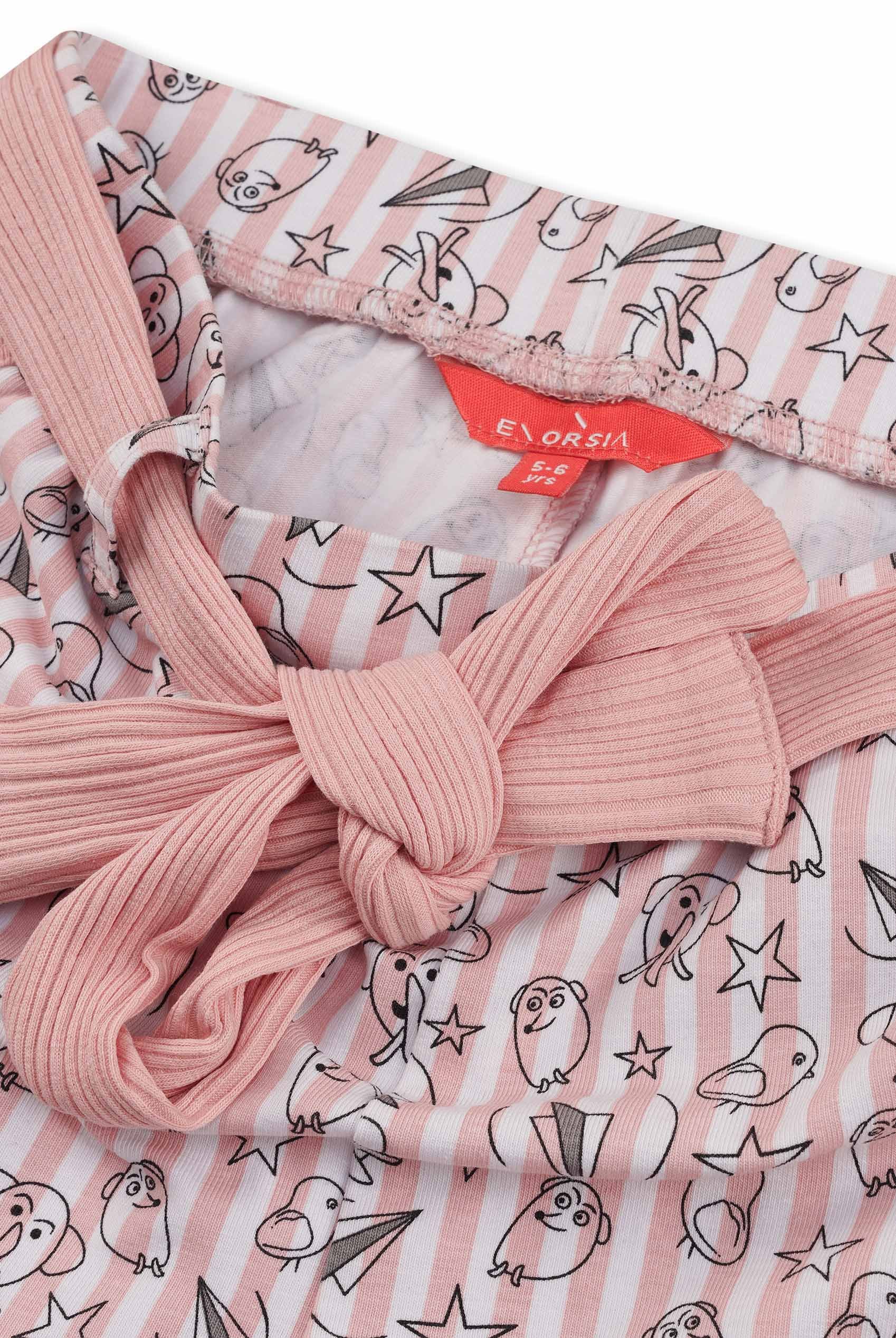 One Shoulder Top & Bottom Set(2/3yrs-8/9yrs)