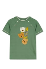 Boys Funny Bear Raglan T-shirt (3yrs-9yrs)