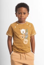 Boys Funny Bear Raglan T-shirt (3yrs-9yrs)