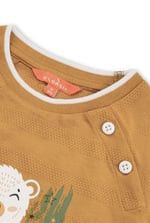 Boys Funny Bear Raglan T-shirt (3yrs-9yrs)