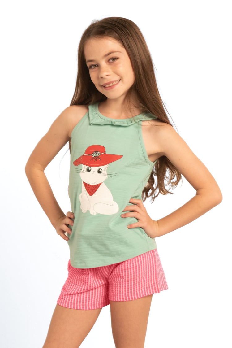 Girls Shorts With Frill Details(5/6yrs -10/11yrs)