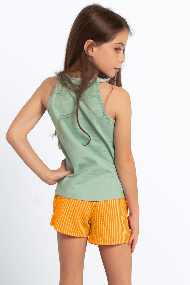 Girls Shorts With Frill Details(5/6yrs -10/11yrs)